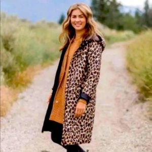 Jillian Harris Leopard Coat